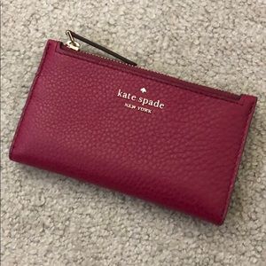 Kate space Jackson small slim bifold wallet